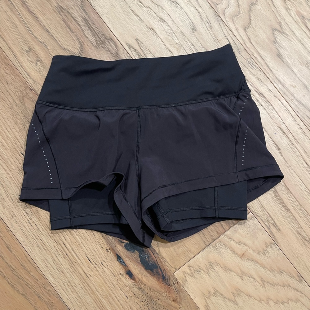 EUC Lululemon Run Shorts